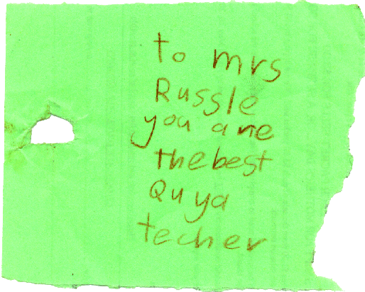 Note-from-child
