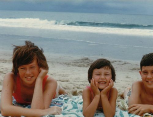 Sharny, Helen & Steve Russell, Gold Coast circa 1970